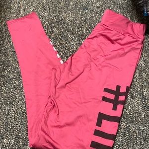 Pink Leggings